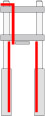 Brake Hose, 3 Line Set Up