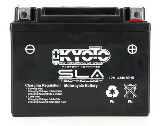 Derbi Predator AC 98 Battery Kyoto SLA AGM Maintenance Free
