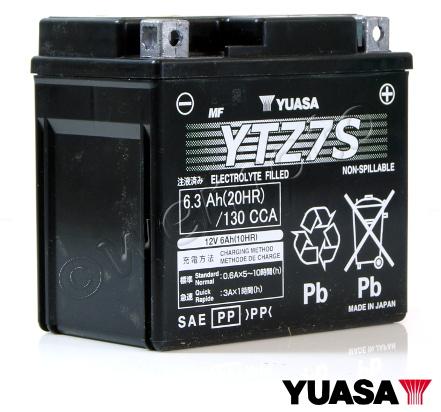 Yuasa Battery on Battery Yuasa Ytz7s Japan  Maintenance Free