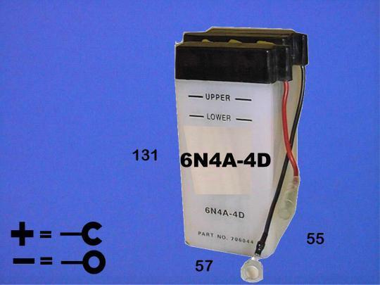 Yamaha FS1E 74-76 Battery Pattern