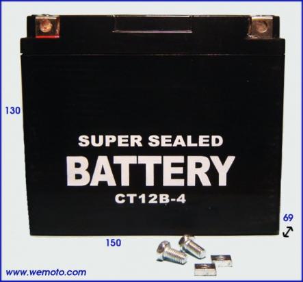 Ducati Monster 620 Dark 03-04 Battery GEL