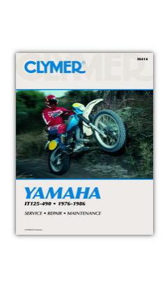 Yamaha IT 125 G 80 Керівництво з ремонту Clymer