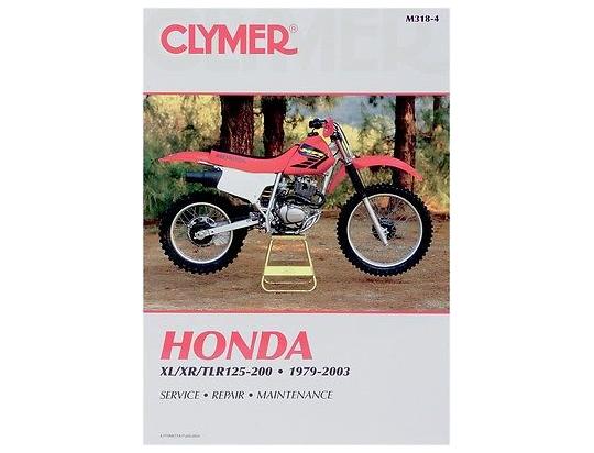 Honda XL 125 RC 82 Керівництво з ремонту Clymer