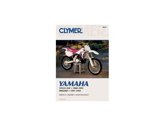 Yamaha YZ 125 A 90 Керівництво з ремонту Clymer