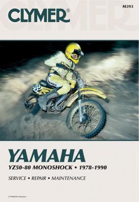 Yamaha YZ 80 F 79 Керівництво з ремонту Clymer
