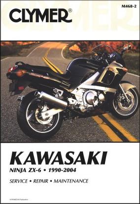 Kawasaki ZZR 600 (ZX 600 E2) 94 Керівництво з ремонту Clymer