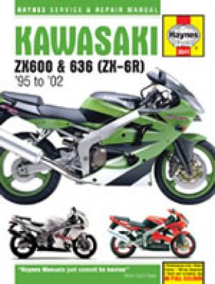 kawasaki zx6 r shop manual