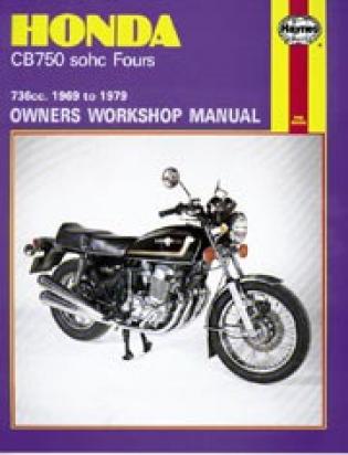 Honda cb 750 f manual #7