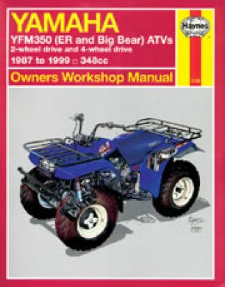 Yamaha YFM 350 FWT/FWU Big Bear 87-88 Manual Haynes Parts at Wemoto