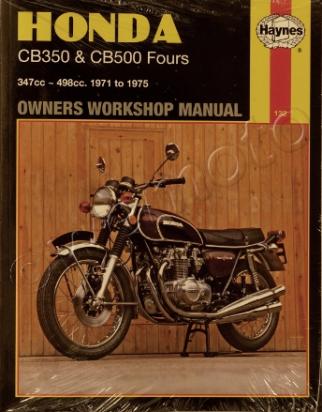 72 Honda cb500 manual #4