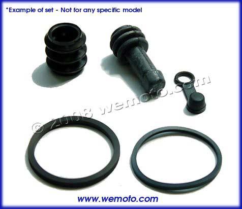 Kawasaki ZZR 600 (ZX 600 E3) 95 Rebuild Kit Full Seals Caliper - Rear
