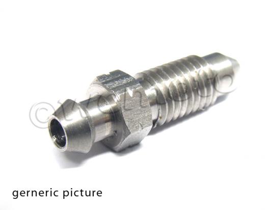 Kawasaki Z 250 A3 81 Bleed Nipple - Rear - Stainless Steel
