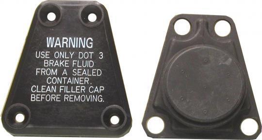 Kawasaki KH 400 All Models 76-81 Front Brake Master Cylinder Cap Kit