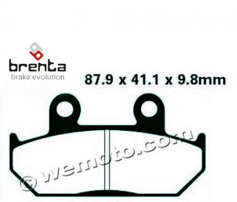 Honda NX 500 L Dominator 90 Передні колодки Brenta Standard — тип GG