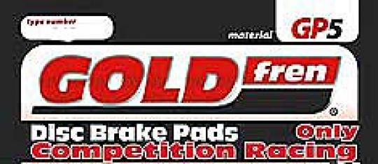 Ducati M600 Monster 94 Goldfren Competition Front Brake Pads