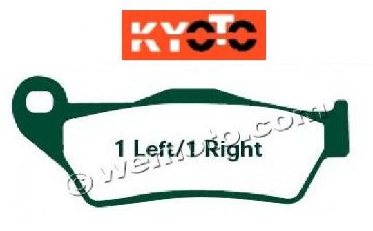 Yamaha TT 600 R 98 Pads Front Kyoto Standard (GG Type)
