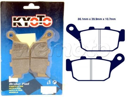 Honda NX 650 K/L/LII Dominator 89-90 Pads Rear Kyoto Standard (GG Type)
