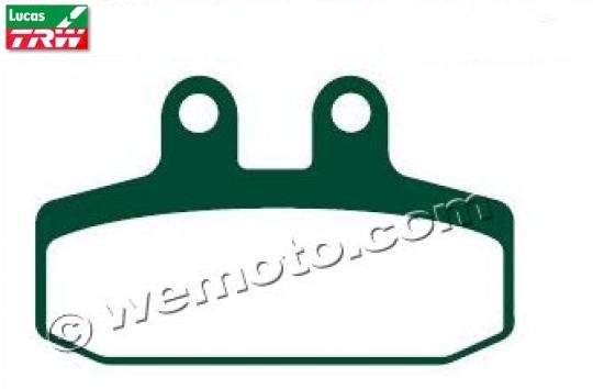 Aprilia Scarabeo 500 03-04 Pads Front Lucas TRW Organic Standard (GG Type) 