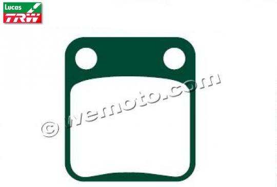 Kawasaki KX 65 A6F/A7F/A8F/A9F 06-09 Pads Rear Lucas TRW Organic Standard (GG Type) 