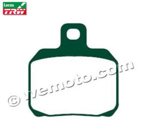 Aprilia RSV 1000 Mille R 01-02 Pads Rear Lucas TRW Organic Standard (GG Type) 
