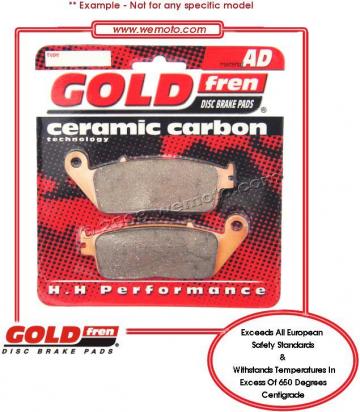 Yamaha BWs CW 50 NG Next Generation 95-98 Pads Front Goldfren (HH Type)
