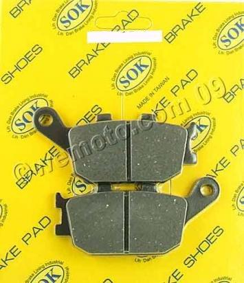 Honda CB 1000 FP/FR/FS/FT 93-96 Pads Rear Pattern Standard (GG Type)
