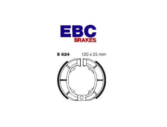 Derbi Atlantis 50 LC (2T) 00 Brake Shoes Rear EBC Standard