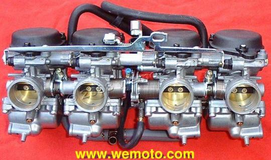 Honda CB 400 SF (F2N/F2R/F2S/F2T) Superfour (Japan) 92-95 Carburettors Bank of 4