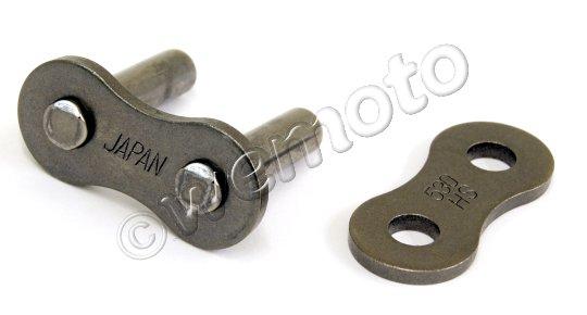Kawasaki ZZR 600 (ZX 600 E3) 95 Chain DC HS Black Rivet Link