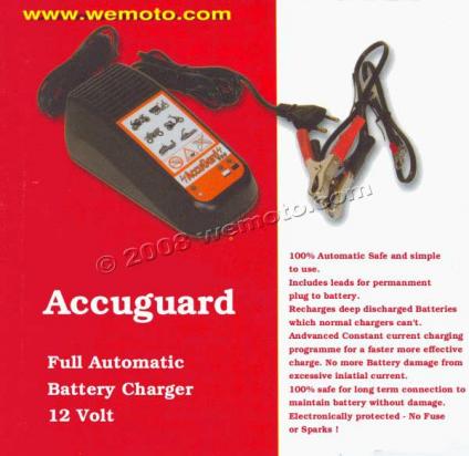 Battery Charger - Accuguard 900 - Automated Charger (protects from overcharging)