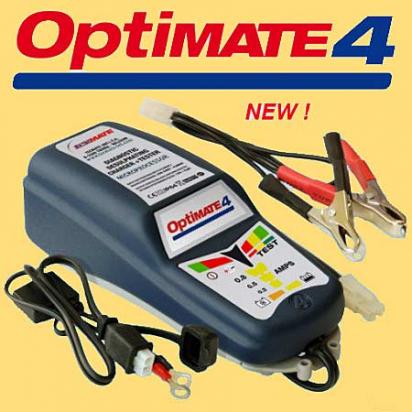 Battery Charger - Optimate IV - Automated Charger (protects from overcharging)