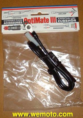Battery Charger Leads - Optimate Permanent Fixing Leads
