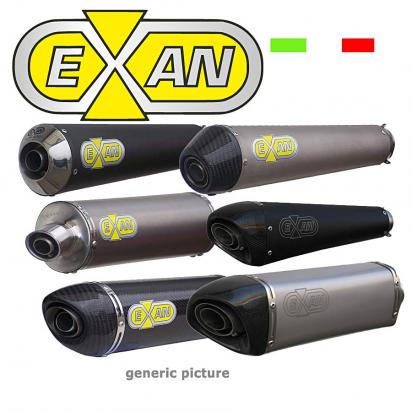 Ducati Monster 620 Dark 03-04 Oval Classic Silencer - Titanium