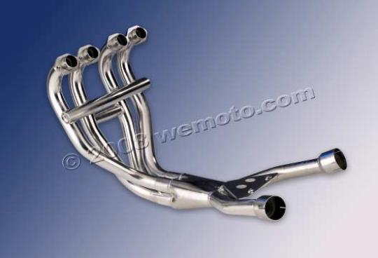 Kawasaki ZZR 600 (ZX 600 E3) 95 Motad Downpipes and Collector Stainless