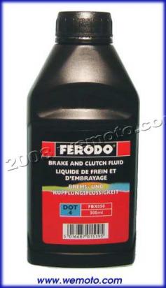 Ducati 600SS 95-98 Dot 4 Hydraulic Fluid 500 ml - Ferodo