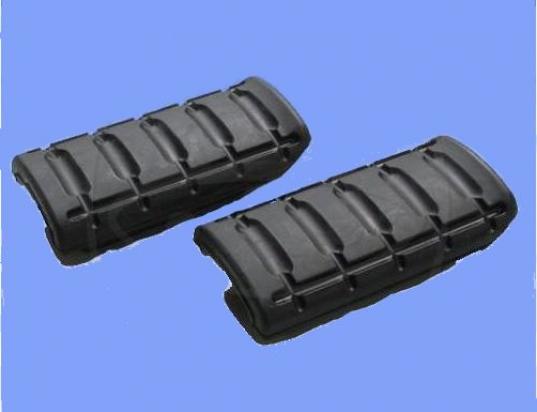Honda NT 650 V2/V3/V4 Deauville 02-04 Footrest Rubbers Front (Pair)