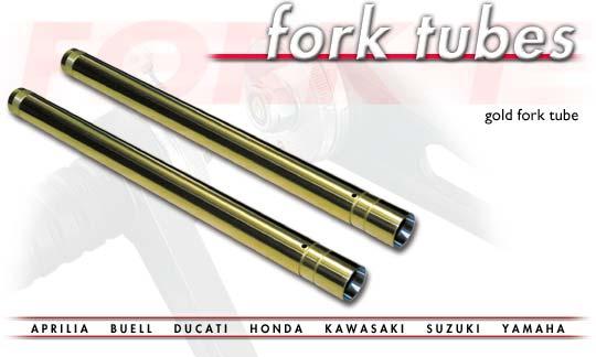 Suzuki GSF 600 SX Bandit 99 Fork Tube - Stanchion - Single - Gold
