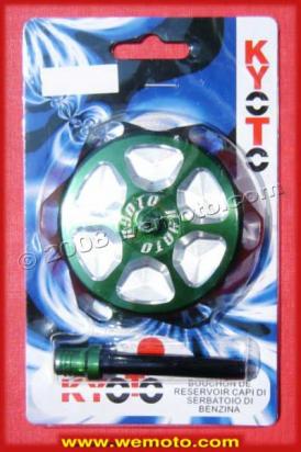 Kawasaki KX 80 L2/L3 89-90 Fuel Cap - Green
