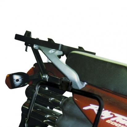 Givi support porte-bagage pour Top Case Monokey Honda NX 650 Dominator 88-94 noir avec plaque de montage spécifique 