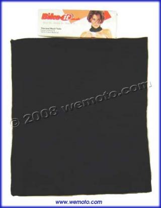 Breeze Blocker Thermal Neck Tube 100% Cotton Black