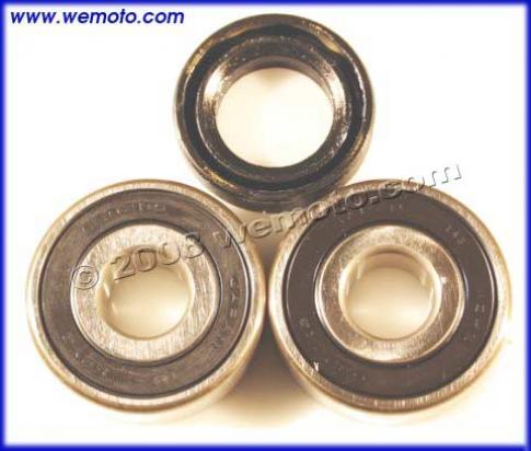 Honda CB 400 F2 (400/4) 77-79 Front Wheel Bearing Kit with Dust Seals