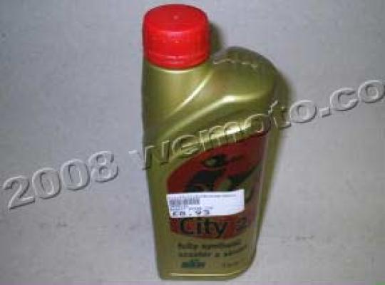2 Stroke Oil Rock Oil City For Scooters Fully Synthetic 1 Litre