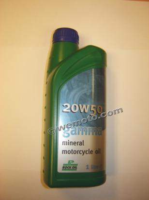 4 Stroke Oil - Rock Oil Gamma Mineral 20W50 1 Litre
