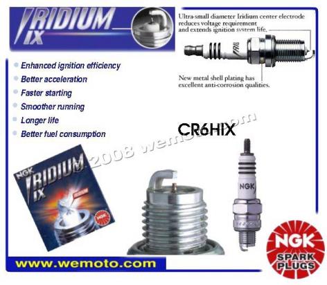 Keeway Focus 125 06-07 Spark Plug NGK Iridium 