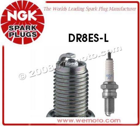 Yamaha YFM 350 L Big Bear 99 Spark Plug NGK Parts at Wemoto - The UK's