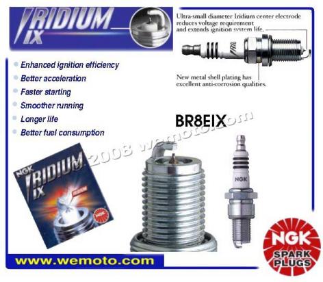 Honda CR 250 RD 83 Spark Plug NGK Iridium 