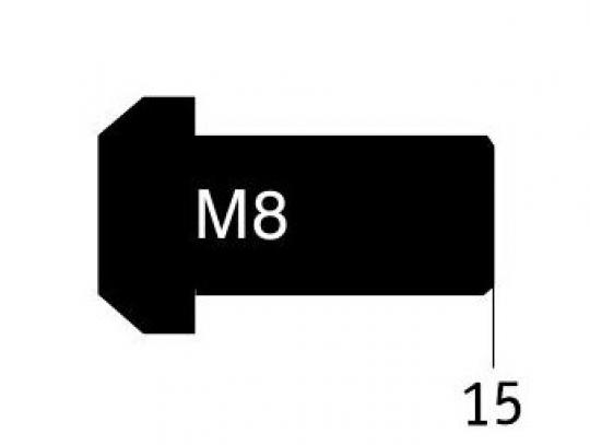 Allen Disc Bolt Metric M8 x 15mm, Aprilia, Ducati - Stainless Steel