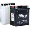 Nitro Maintenance Free Motorcycle Battery with Electrolyte