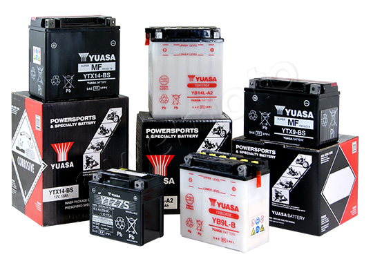 Find the right battery for your motorcycle.