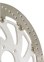 example of a floating motorcycle brake disc